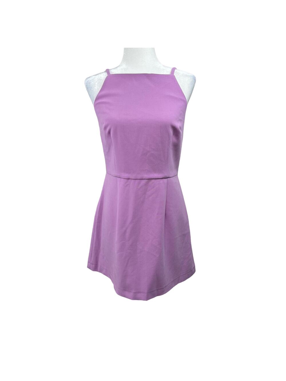 French Connection Summer Whisper Light 10 NWT Kyoto Blossom Purple Square Neck